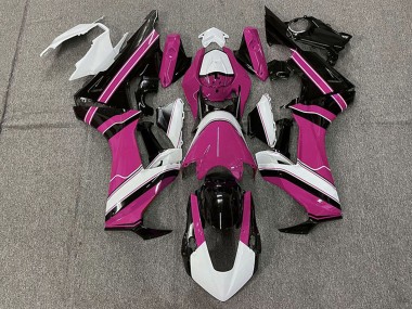 Purchase 2017-2023 White Pink Glossy Black Honda CBR1000RR Motorcycle Fairings UK