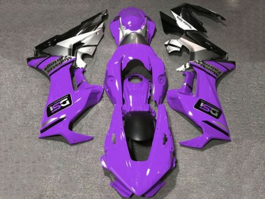 Purchase 2017-2023 Purple White Silver Glossy Black DSI Honda CBR1000RR Motorcycle Fairings UK