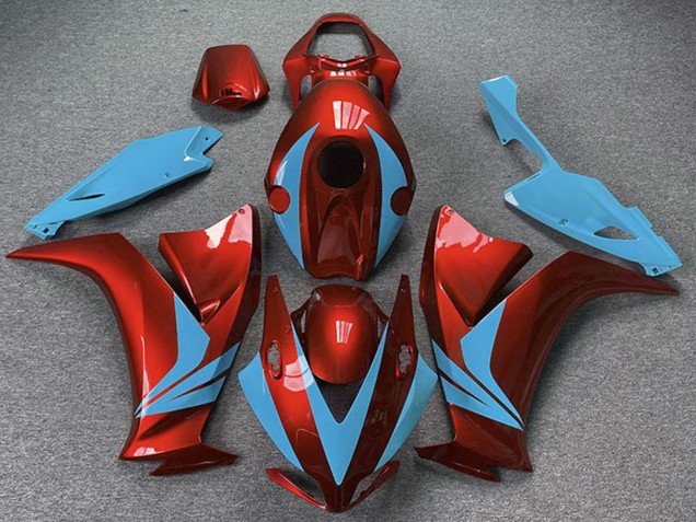 Purchase 2012-2016 Red Light Blue Honda CBR1000RR Motorcycle Fairings UK