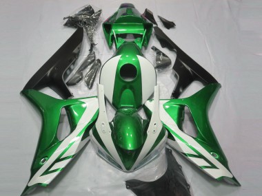 Purchase 2006-2007 Green White Matte Black Honda CBR1000RR Motorcycle Fairings UK