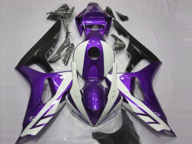 Purchase 2006-2007 Purple White Matte Black Honda CBR1000RR Motorcycle Fairings UK