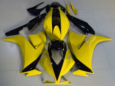 Purchase 2012-2016 Yellow Glossy Black Honda CBR1000RR Motorcycle Fairings UK