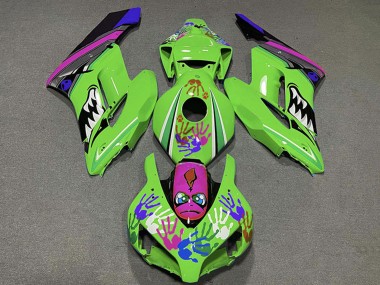 Purchase 2004-2005 Green Purple Blue Black Shark Honda CBR1000RR Motorcycle Fairings UK
