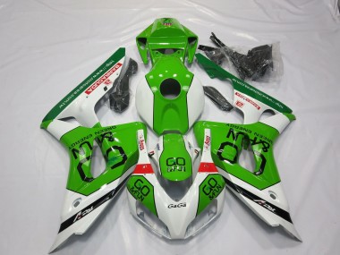 Purchase 2006-2007 White Green Red Go Fun Honda CBR1000RR Motorcycle Fairings UK