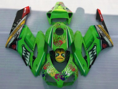 Purchase 2004-2005 Green Yellow Black Red Shark Honda CBR1000RR Motorcycle Fairings UK