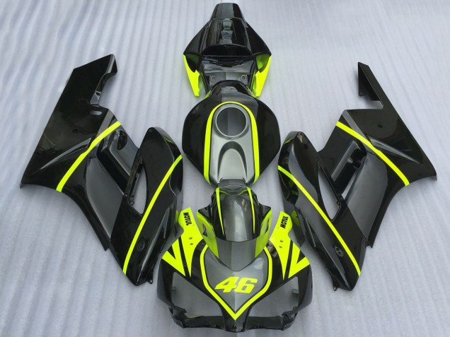 Purchase 2004-2005 Grey Black High Viz Yellow Motul 46 Honda CBR1000RR Motorcycle Fairings UK