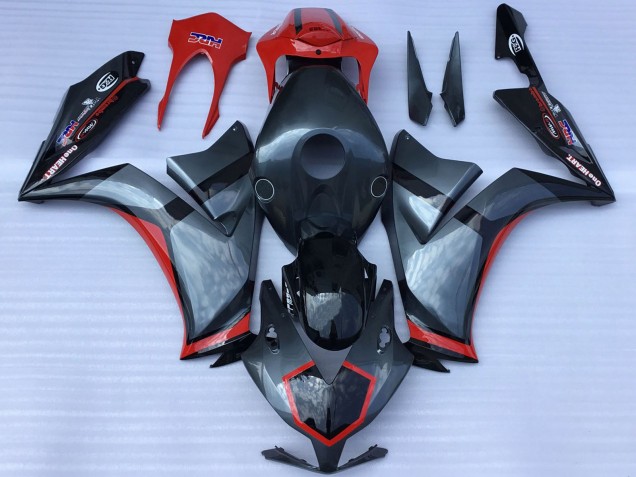 Purchase 2012-2016 Grey Red Glossy Black Racing Style Honda CBR1000RR Motorcycle Fairings UK