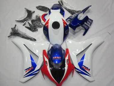 Purchase 2008-2011 White Blue Red HRC Honda CBR1000RR Motorcycle Fairing UK
