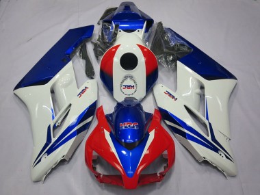 Purchase 2004-2005 White Blue Red HRC OEM Style Honda CBR1000RR Motorcycle Fairings UK