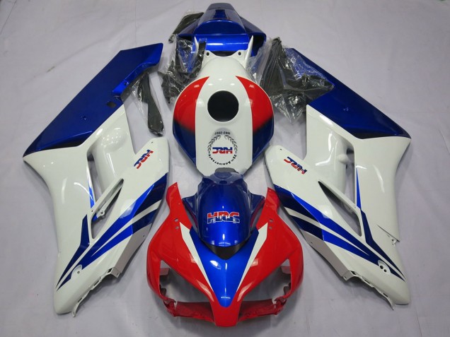 Purchase 2004-2005 White Blue Red HRC OEM Style Honda CBR1000RR Motorcycle Fairings UK