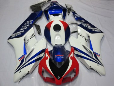 Purchase 2004-2005 White Blue Red HRC OEM Style Dream Honda CBR1000RR Motorcycle Fairings UK