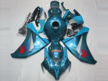 Purchase 2008-2011 Teal Blue Red Honda CBR1000RR Motorcycle Fairings UK