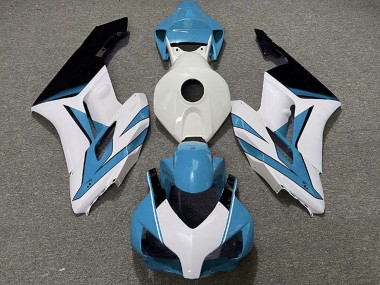 Purchase 2004-2005 Light Blue White Glossy Black Honda CBR1000RR Motorcycle Fairings UK