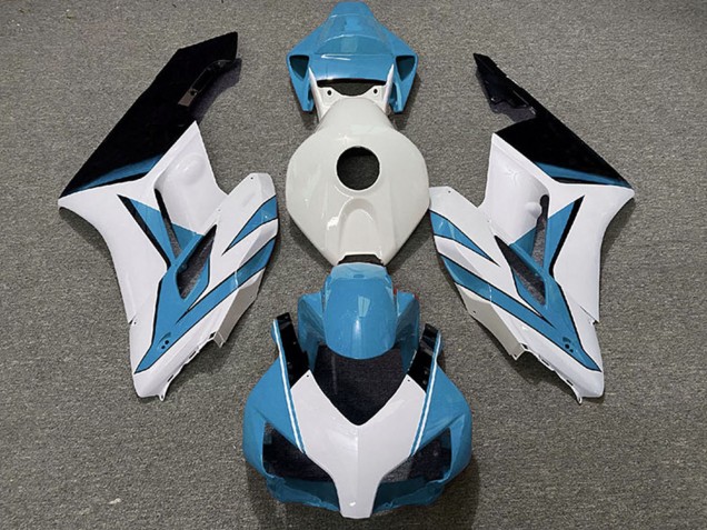 Purchase 2004-2005 Light Blue White Glossy Black Honda CBR1000RR Motorcycle Fairings UK