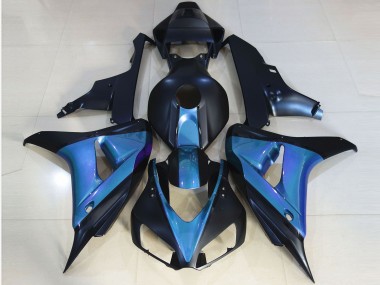 Purchase 2006-2007 Light Blue Matte Dark Blue Honda CBR1000RR Motorcycle Fairings UK
