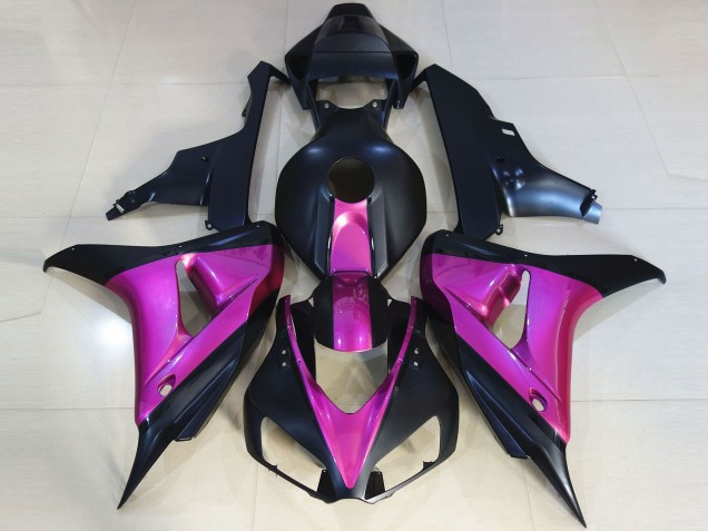 Purchase 2006-2007 Pink Matte Dark Blue Honda CBR1000RR Motorcycle Fairings UK