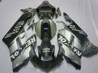 Purchase 2004-2005 Silver Grey Matte Black Repsol Honda CBR1000RR Motorcycle Fairings UK