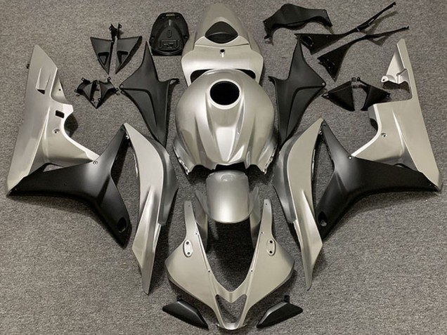 Purchase 2006-2007 Silver Matte Black Honda CBR1000RR Motorcycle Fairings UK