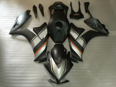 Purchase 2012-2016 Silver Orange Matte Black Honda CBR1000RR Motorcycle Fairings UK