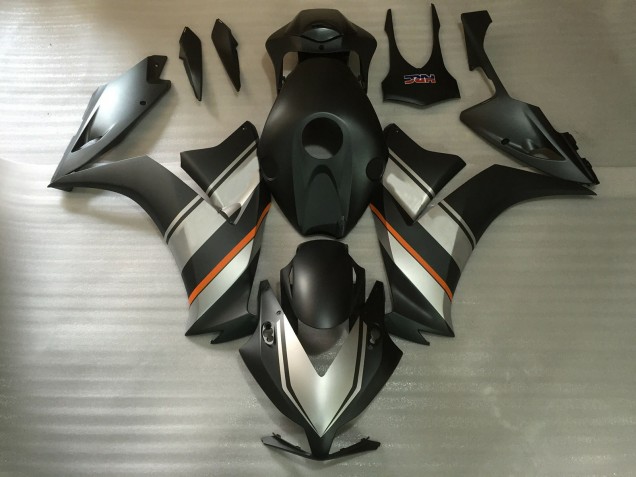 Purchase 2012-2016 Silver Orange Matte Black Honda CBR1000RR Motorcycle Fairings UK