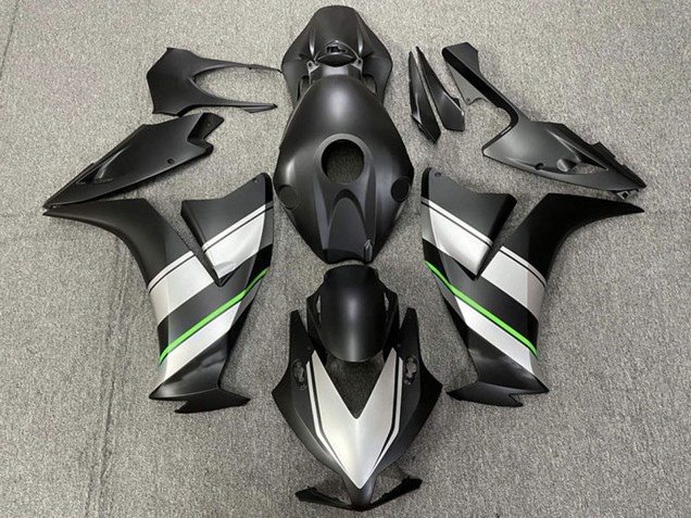 Purchase 2012-2016 Silver Green Matte Black Honda CBR1000RR Motorcycle Fairings UK
