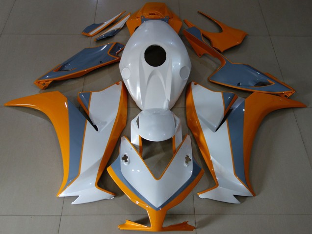Purchase 2012-2016 White Orange Grey Honda CBR1000RR Motorcycle Fairings UK