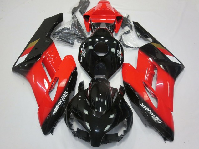 Purchase 2004-2005 Red Glossy Black Mugen Honda CBR1000RR Motorcycle Fairings UK