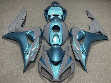 Purchase 2006-2007 Nardo Grey Light Blue Honda CBR1000RR Motorcycle Fairings UK