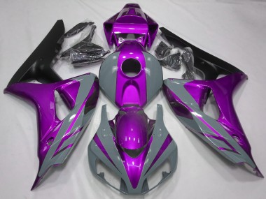 Purchase 2006-2007 Nardo Grey Purple Matte Black Honda CBR1000RR Motorcycle Fairings UK