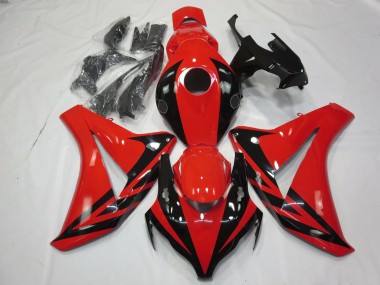 Purchase 2008-2011 Red Glossy Black OEM Style Honda CBR1000RR Motorcycle Fairing UK