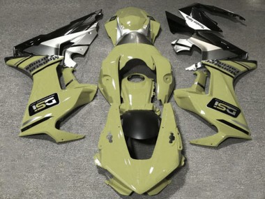 Purchase 2017-2023 Olive White Silver Glossy Black DSI Honda CBR1000RR Motorcycle Fairings UK