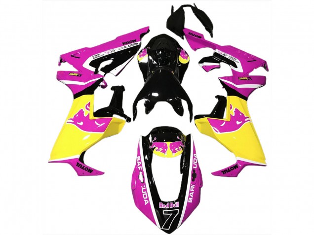 Purchase 2017-2023 Pink Yellow Glossy Black Red Bull Honda CBR1000RR Motorcycle Fairings UK