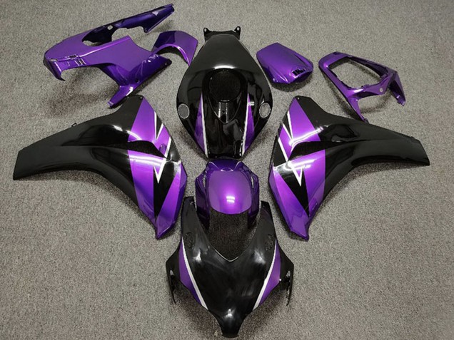 Purchase 2008-2011 Purple Glossy Black Honda CBR1000RR Motorcycle Fairings UK