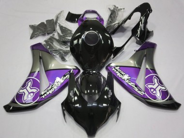 Purchase 2008-2011 Purple Grey Glossy Black Honda CBR1000RR Motorcycle Fairings UK