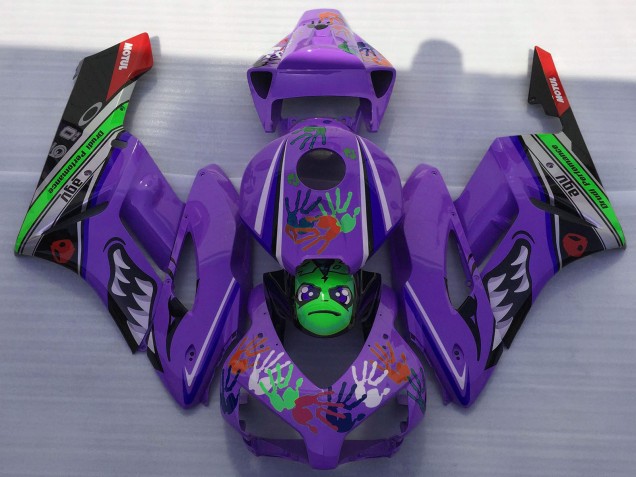 Purchase 2004-2005 Purple Green Black Red Shark Honda CBR1000RR Motorcycle Fairings UK