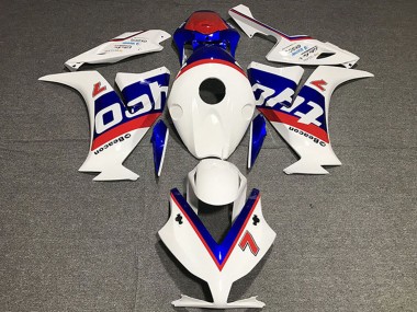 Purchase 2012-2016 White Red Blue Tyco Honda CBR1000RR Motorcycle Fairings UK