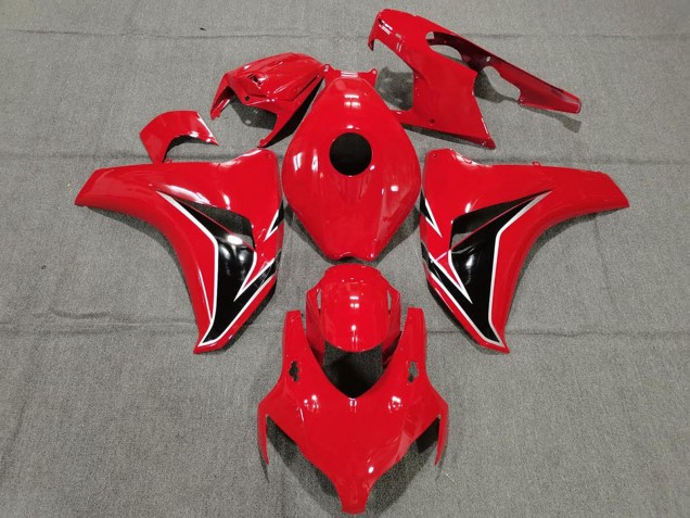 Purchase 2008-2011 Red Glossy Black OEM Style Honda CBR1000RR Motorcycle Fairings UK