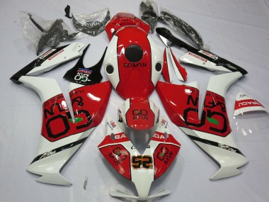 Purchase 2012-2016 White Red Go&Fun Honda CBR1000RR Motorcycle Fairings UK