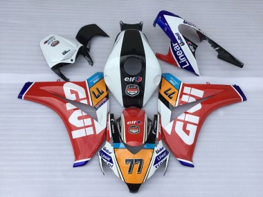 Purchase 2008-2011 White Red Blue Orange Black Elf Givi 77 Honda CBR1000RR Motorcycle Fairings UK