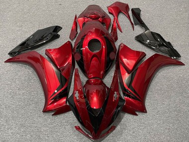 Purchase 2012-2016 Red Glossy Black Style Honda CBR1000RR Motorcycle Fairings UK