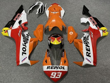 Purchase 2017-2023 Orange White Yellow Red Glossy Black Red Bull Repsol 93 Honda CBR1000RR Motorcycle Fairings UK