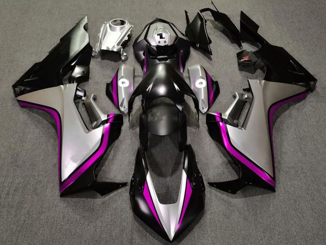Purchase 2017-2023 Silver Pink Glossy Black Honda CBR1000RR Motorcycle Fairings UK