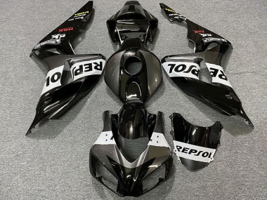 Purchase 2006-2007 Grey White Glossy Black Repsol Honda CBR1000RR Motorcycle Fairings UK