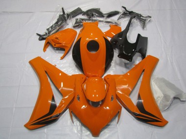 Purchase 2008-2011 Orange Glossy Black Honda CBR1000RR Motorcycle Fairings UK