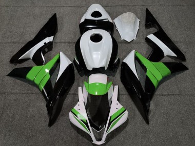 Purchase 2007-2008 White Green Glossy Black Honda CBR600RR Motorcycle Fairings UK