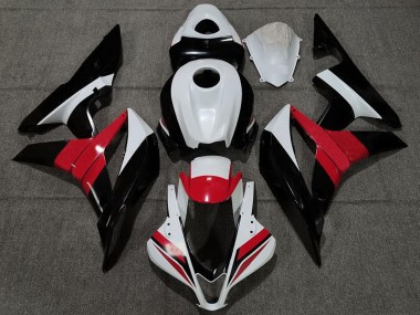 Purchase 2007-2008 White Red Glossy Black Honda CBR600RR Motorcycle Fairings UK