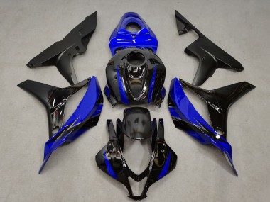 Purchase 2007-2008 Blue Glossy Black Honda CBR600RR Motorcycle Fairing UK