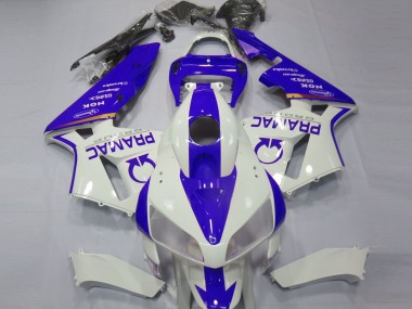 Purchase 2005-2006 White Blue Pramac Honda CBR600RR Motorcycle Fairings UK