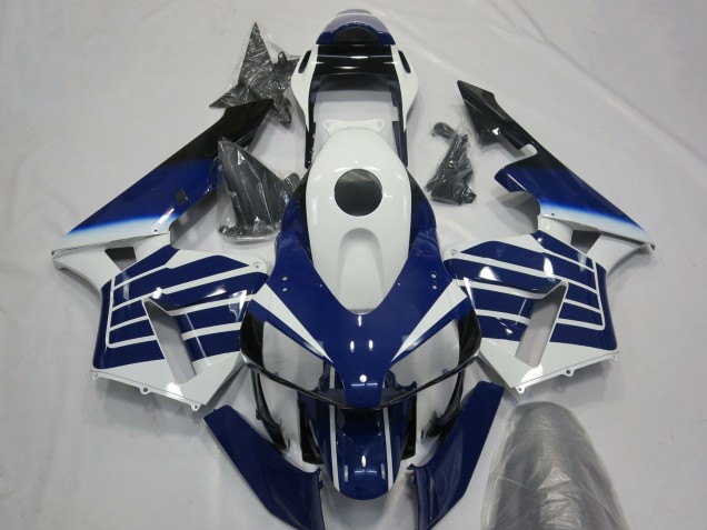 Purchase 2003-2004 White Blue Honda CBR600RR Motorcycle Fairings UK