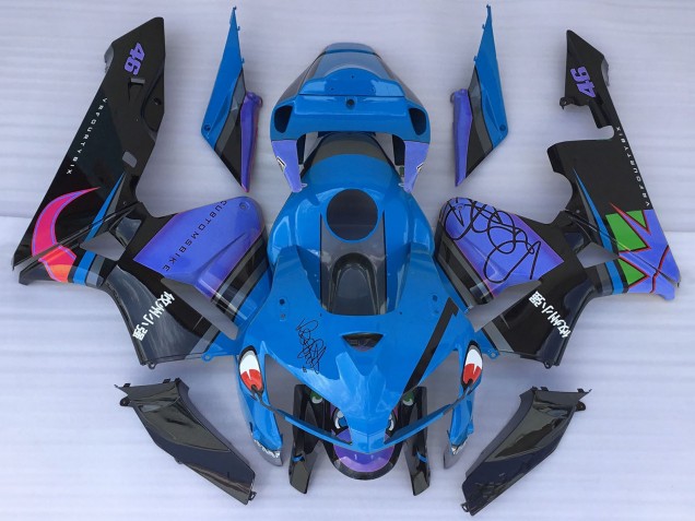 Purchase 2005-2006 Blue Shark Honda CBR600RR Motorcycle Fairings UK